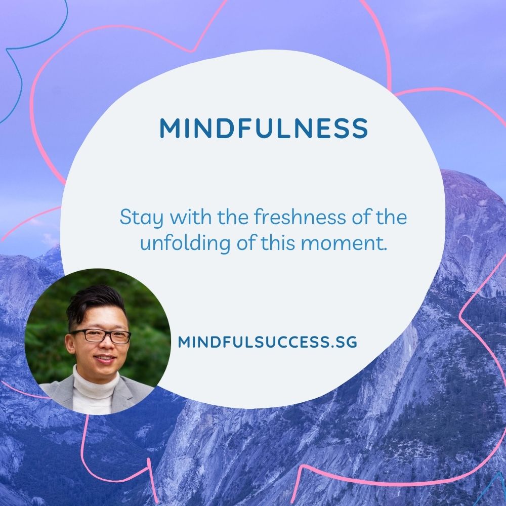 Read more about the article Mindfulness Unfolding of This Moment